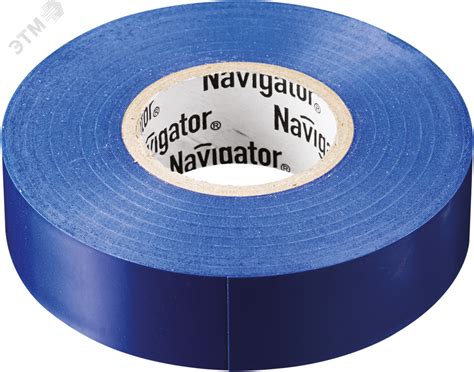Изолента ПВХ синяя 15мм 20м артикул 71107 Navigator Group - купить в ...
