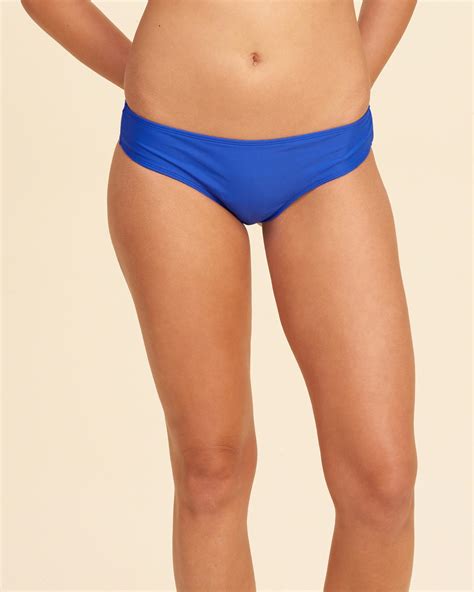 Lyst Hollister Super Cheeky Bikini Bottom In Blue