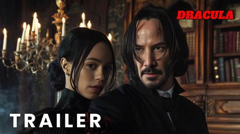 Dracula Concept Trailer 2025 Keanu Reeves Jenna Ortega Netflix