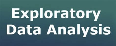 Exploratory Data Analysis [EDA]. EDA is like “interviewing” the data ... 