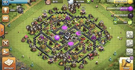 Coc Th9 Base Album On Imgur