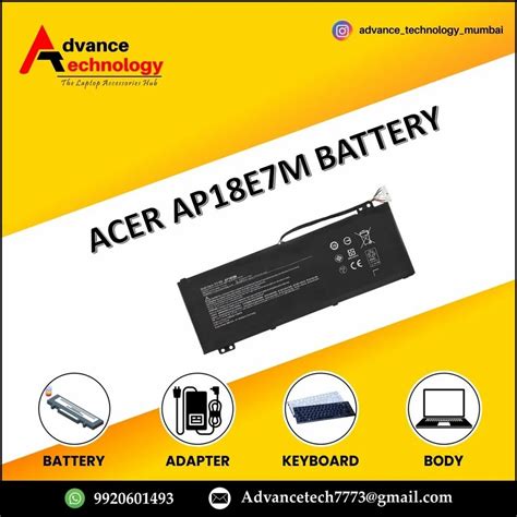 Acer Ap E M Battery Battery Type Lithium Ion Battery Power