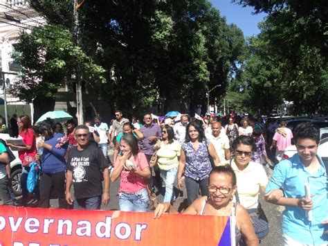 Regional Do Sinte De Gua Branca Participa De Ato De Greve Em Teresina