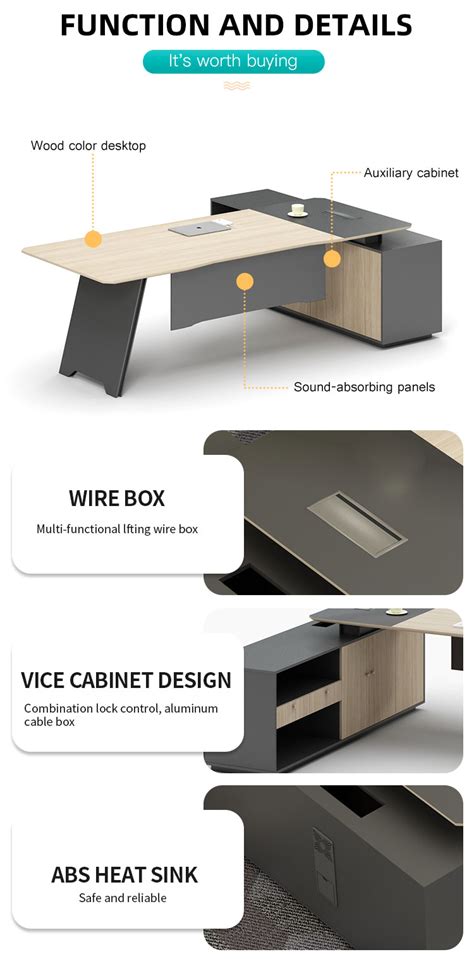 Modern Office Furniture Executive Table | MIGE office Furniture