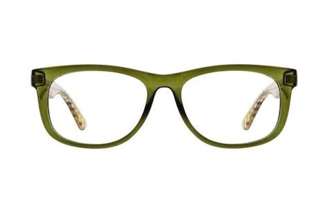 Green Square Glasses #124724 | Zenni Optical | Glasses, Retro glasses ...