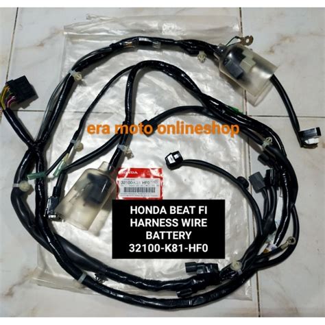 Honda Beat Fi V Harness Wire Battery Assy With Idling Honda Genuine