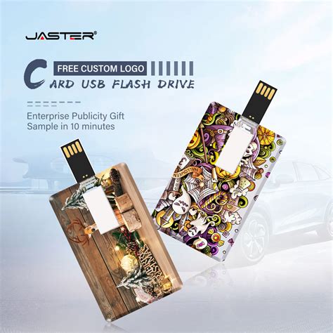 Jaster Card Usb Flash Drives Gb Free Custom Logo Pen Drive Gb