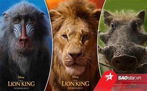 The Lion King Vua S T Disney Trung Poster C A C C Nh N V T