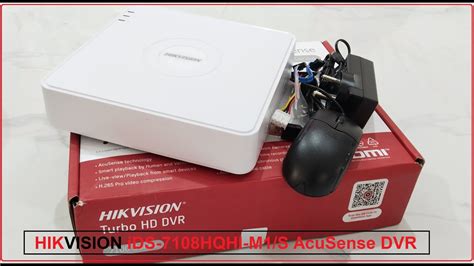 Unboxing Hikvision Ids Hqhi M S Ch Mini U H Acusense Dvr