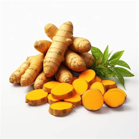 Premium Photo Illustration Turmeric Close Up