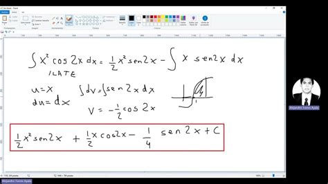 La Integral De X2cos2x Youtube