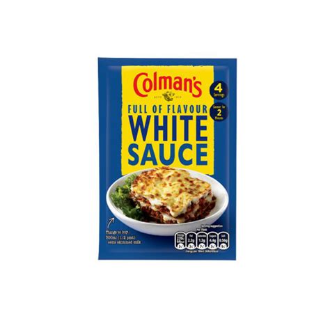 Colmans White Sauce Mix Bare Village Butchers And Deli