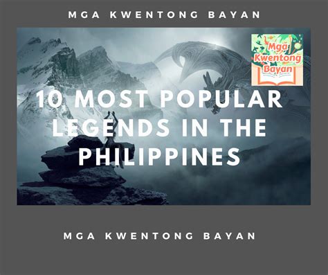 10 Examples Of Legend Stories In The Philippines - Printable Templates Free