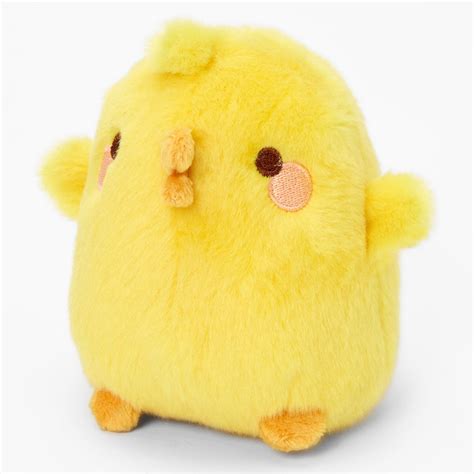 Molang™ 4.5'' Piu Piu Plush Toy - Yellow | Plush toy, Pink stuffed animals, Dinosaur plush toy