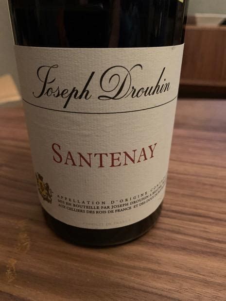 2010 Joseph Drouhin Santenay France Burgundy Côte De Beaune