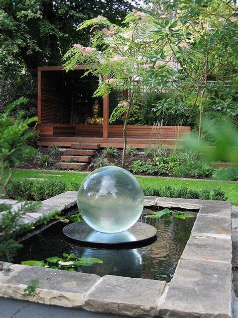 15 Pretty And Glowing Garden Gazing Balls Homemydesign