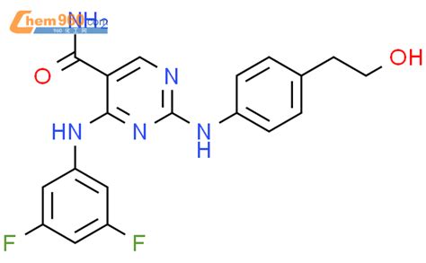 643089 83 2 5 Pyrimidinecarboxamide 4 3 5 Difluorophenyl Amino 2 4