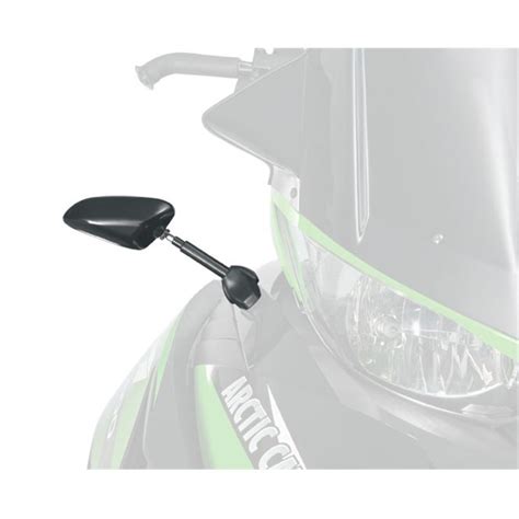 Hood Mounted Mirror Kit Pair Arctic Cat M Turbo