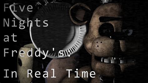 Fnaf In Real Time Demo An Amazing Fnaf Fan Game Youtube