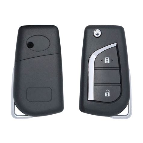 Toyota Hilux Flip Remote Key Shell Cover Buttons Gskeyae