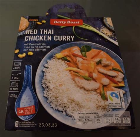 Fotos Und Bilder Von Fertiggerichte BB Red Thai Chicken Curry Coop