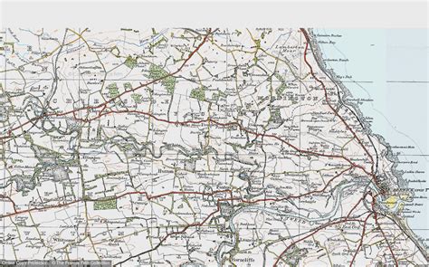 Historic Ordnance Survey Map Of Foulden 1926