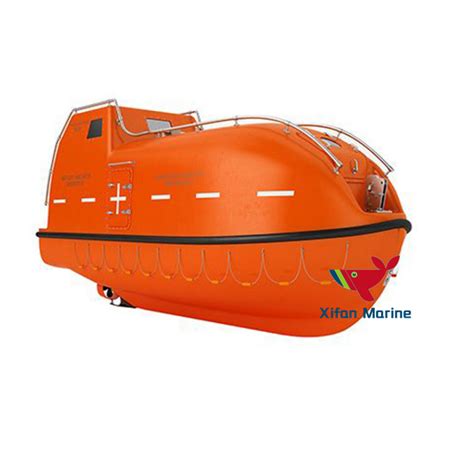 Supply Fiber Glass F R P Totally Enclosed Free Fall Lifeboat And Rescue