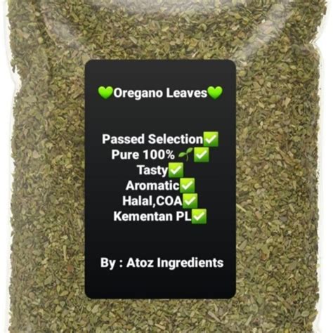 Jual Adlian Dried Oregano Leaves Premium Grade Daun Oregano Kering