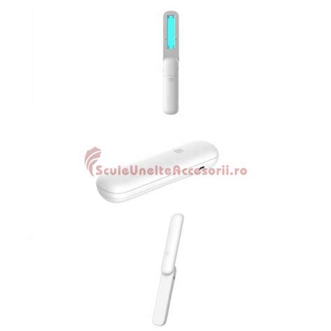 Lampa Sterilizare Uv Portabila 20000 Ore De Functionare Alimentare Baterii Micro Usb