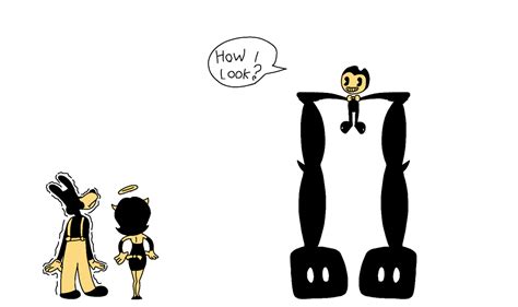 Muscle Bendy Mini Cartoon R Bendyandtheinkmachine