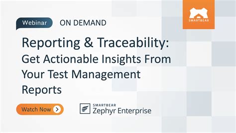 Reporting Traceability Get Actionable Insights From Your Test