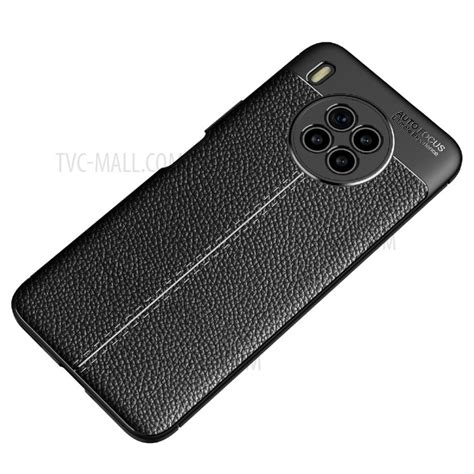 Wholesale Tpu Material Litchi Skin Texture Protective Anti Slip Hard Back Cover For Huawei Nova