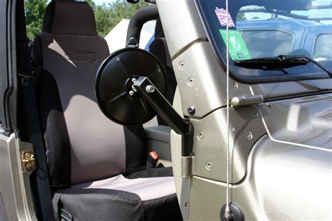 Jeep Wrangler No Doors Mirrors