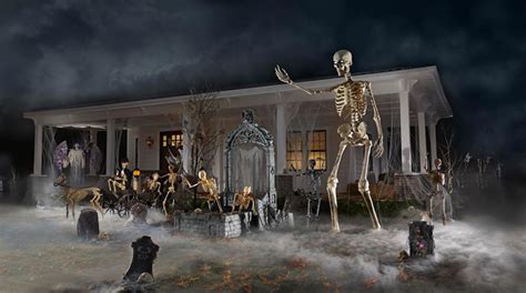 This 12-Foot Skeleton Is Sure To Spook The Whole Neighborhood This Halloween