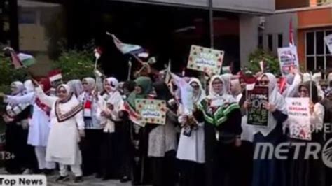 Aksi Kampus Muhammadiyah Aisyiyah Bela Palestina