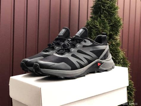 Мужские кроссы Salomon на холодное время года. Стильная мужская обувь ...