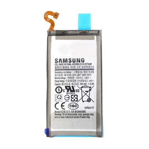 Genuine Samsung Galaxy S9 G960 Battery Eb Bg960abe 3000mah Star Phone Parts