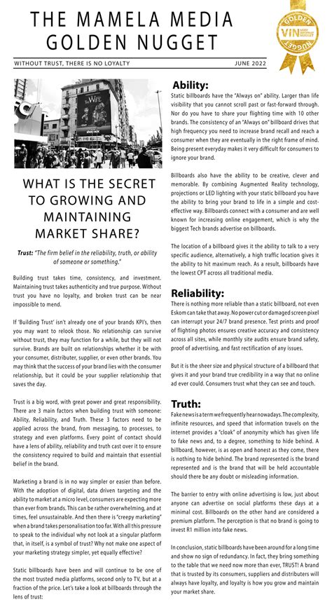 Township Market Insights Mamela Media