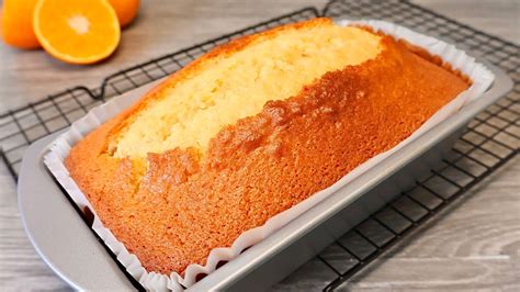 Super Easy Soft And Moist Orange Loaf Cake Recipe Easy Baking YouTube