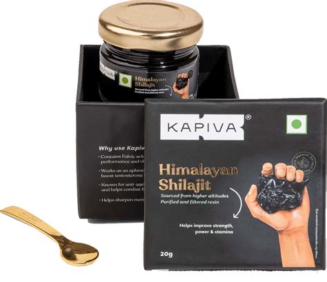 Buy Kapiva Himalayan Shilajit Shilajeet Resin G Online Get Upto