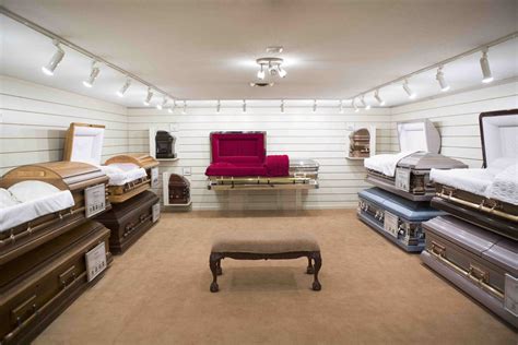 Lawrence-Casket-Display-Room – Warren McElwain Mortuary