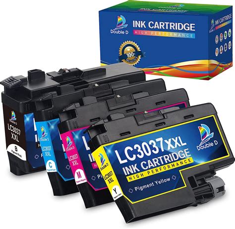 DOUBLE D LC3037 Ink Cartridges Compatible Replacement For Brother