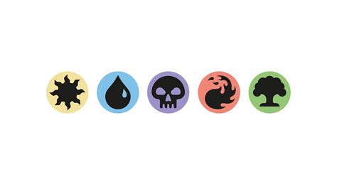 Redesigned The Mana Symbols For A Project Im Working On Rmagictcg