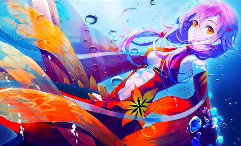 Inori Yuzuriha From Guilty Crown Hd Wallpaper By Yayaftw