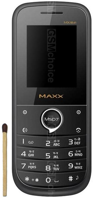 Maxx MSD7 MX1841 Galerie De Photos GSMchoice