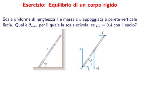 Corpi Rigidi Meccanica Applicata Alle Macchine Esercizio