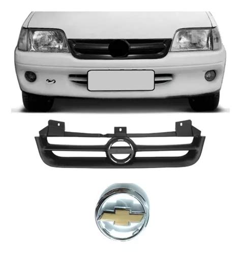 Grade Chevrolet Kadett 1996 1997 1998 Preta Emblema Dourado