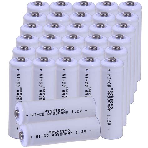 Real Capacity Pcs Aa V Nicd Aa Rechargeable Battery Mah For