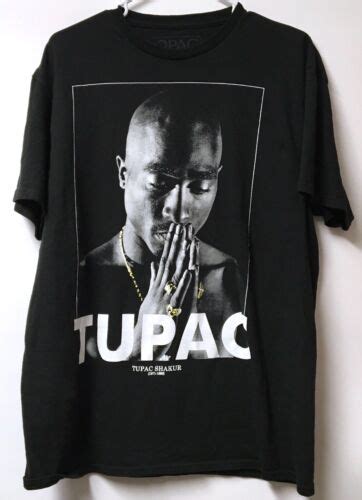 Tupac black t-shirt " - Gem