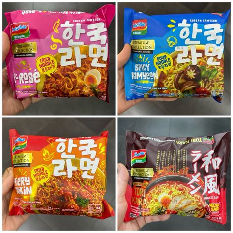 Jual Indomie Premium Collection Korean Ramyeon Premium Collection